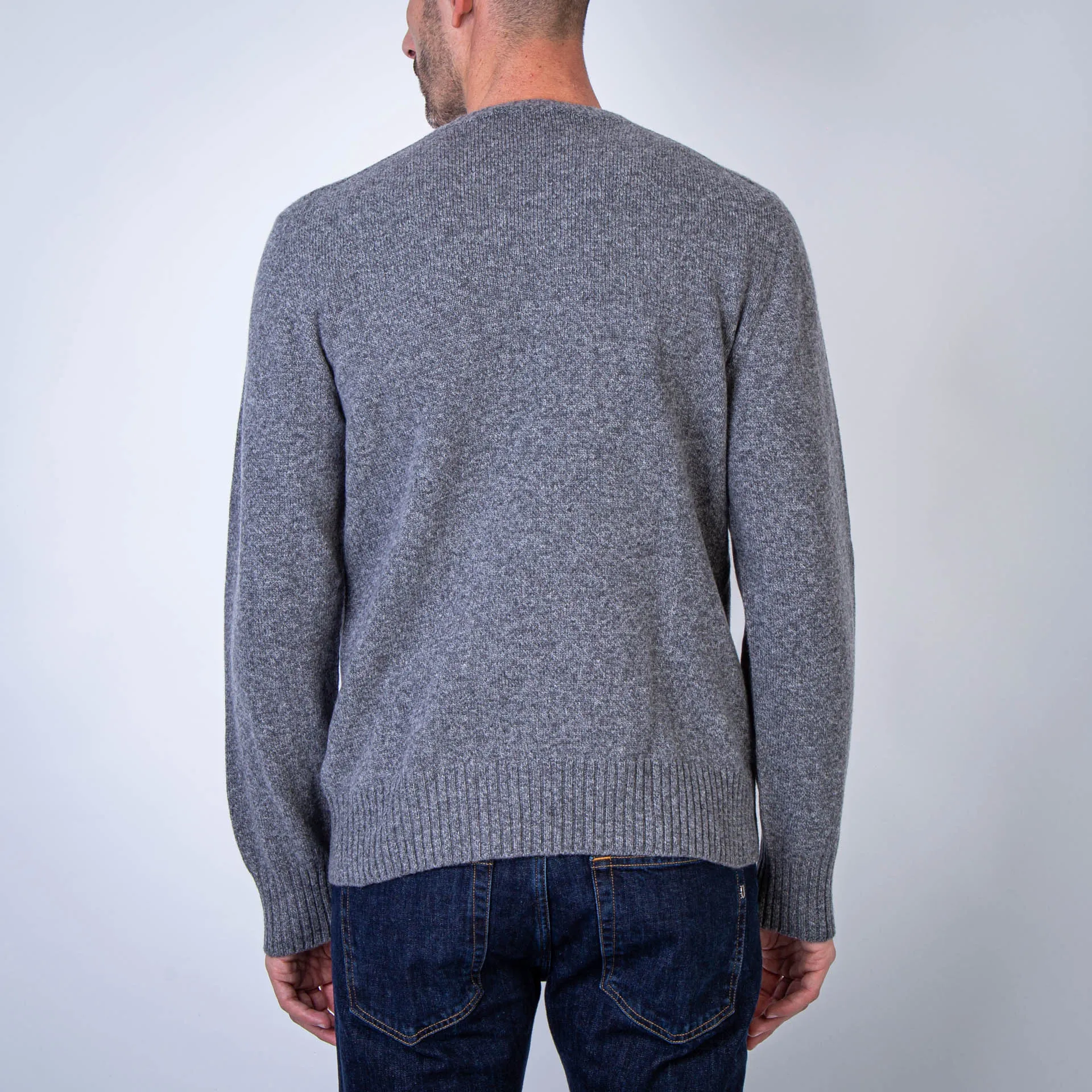 OFFICINE GENERALE SWEATER MKNT334 MID GREY