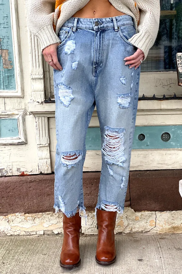 Omar Drop Boyfriend Jeans - Lakewood