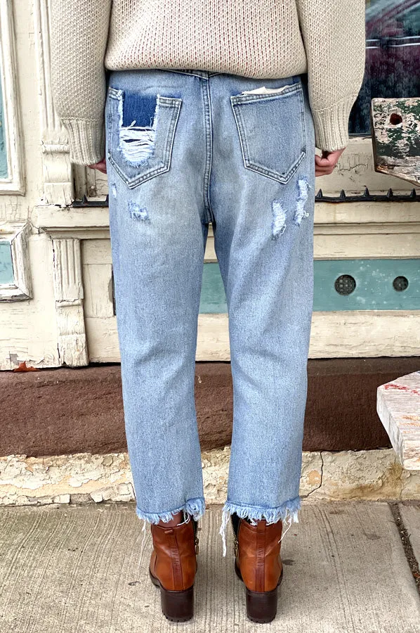 Omar Drop Boyfriend Jeans - Lakewood