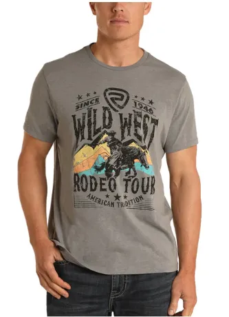 p9-7405 - Rock&Roll Denim Men's T-Shirt