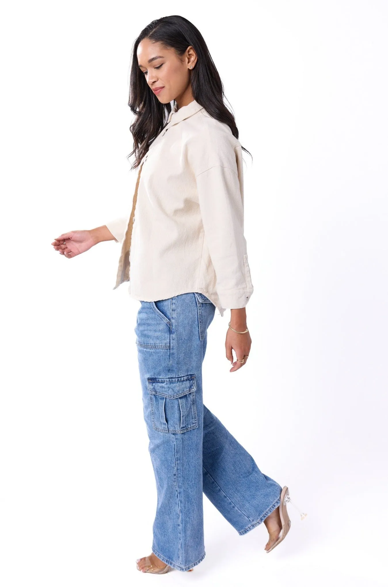 Palmas Oversized Denim Shirt