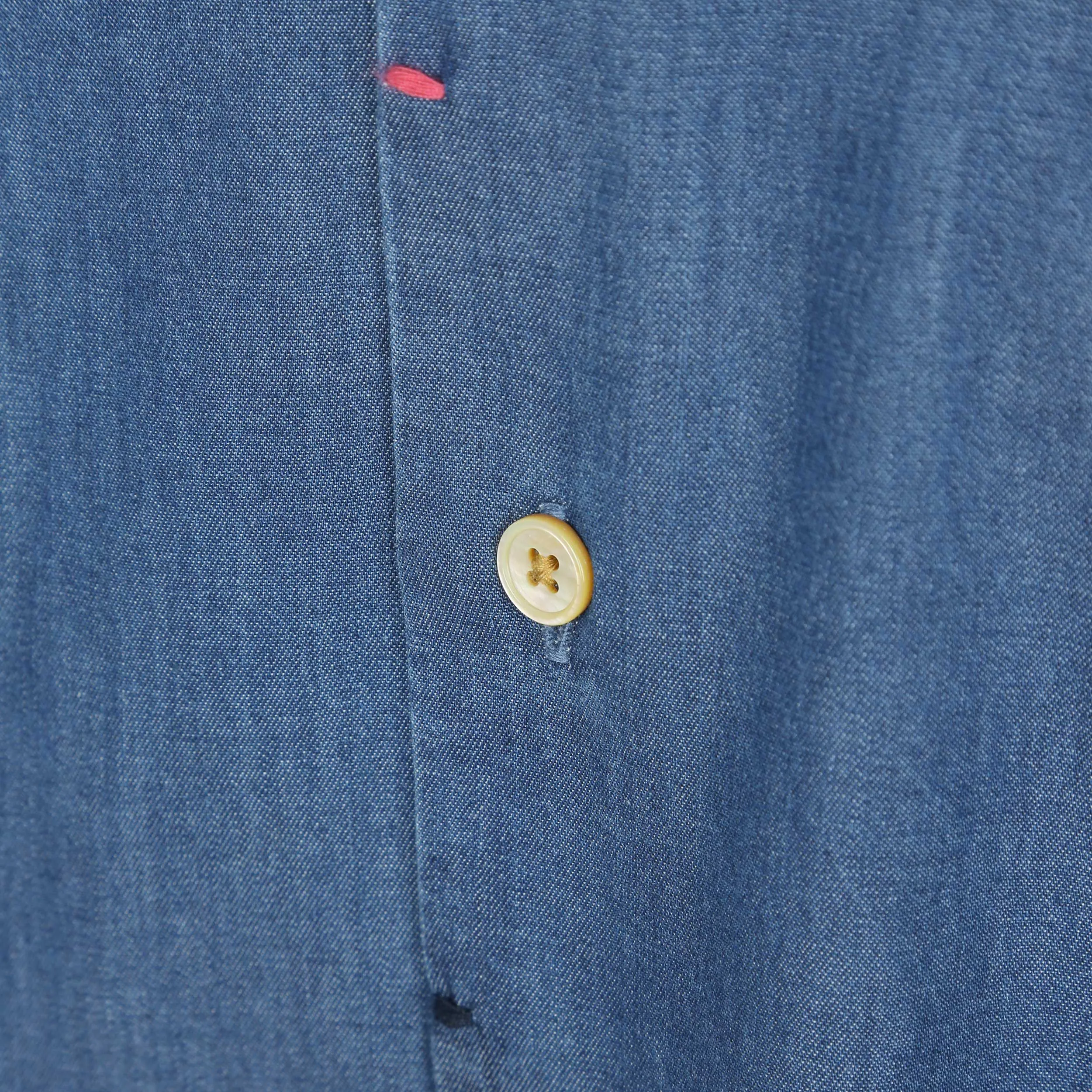 Paul Smith Regular Fit Shirt in Denim Blue