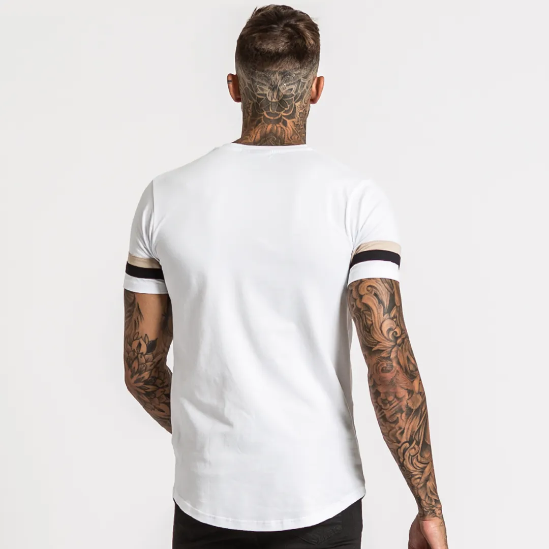 Pavillion Tee - White/Sand/Black