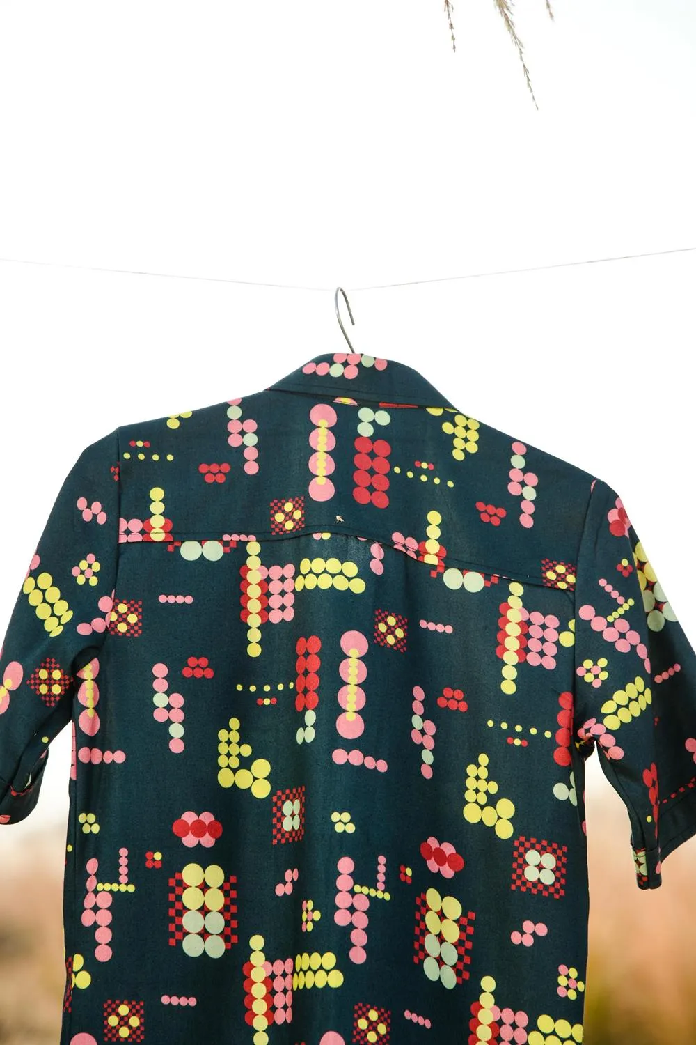 Pinball Opera- Silk Pinball Print Shirt For Boys