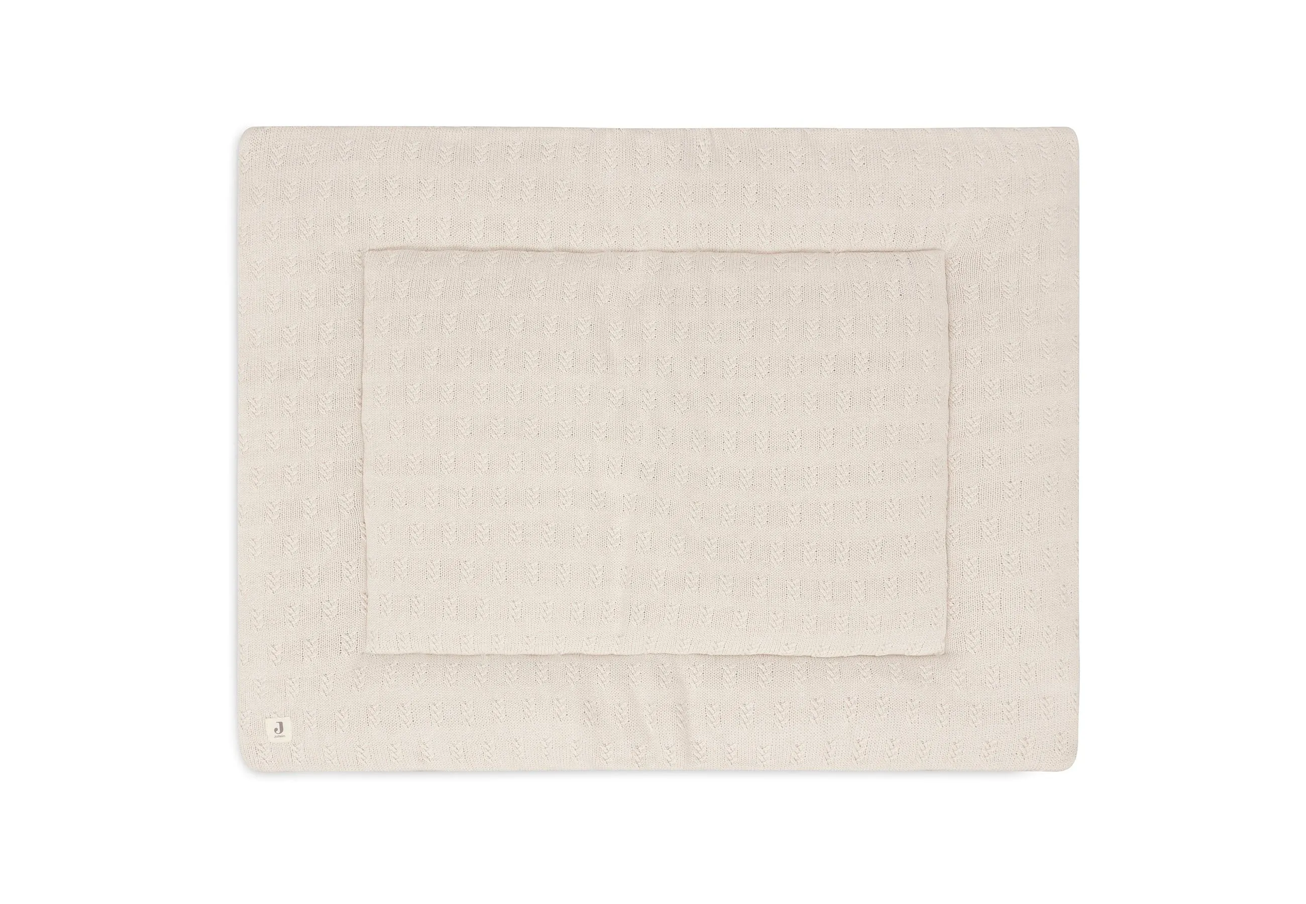 Playpen Mat 75x95cm Grain Knit - Oatmeal