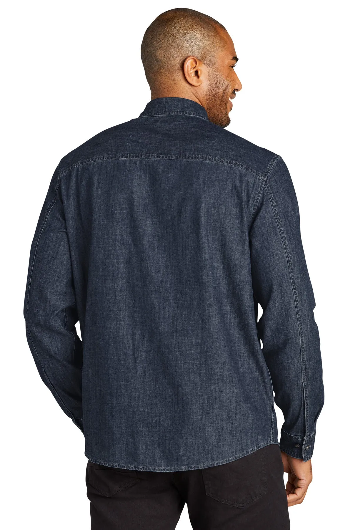 Port Authority® Long Sleeve Perfect Denim Shirt W676