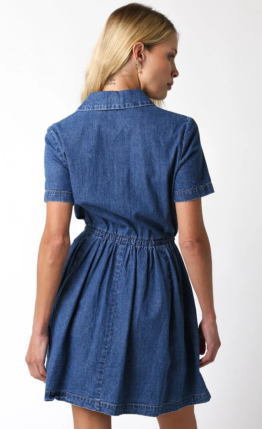 RHONDA DENIM DRESS