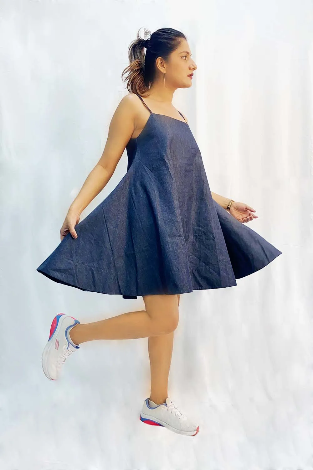 Rock Navy Blue Dress