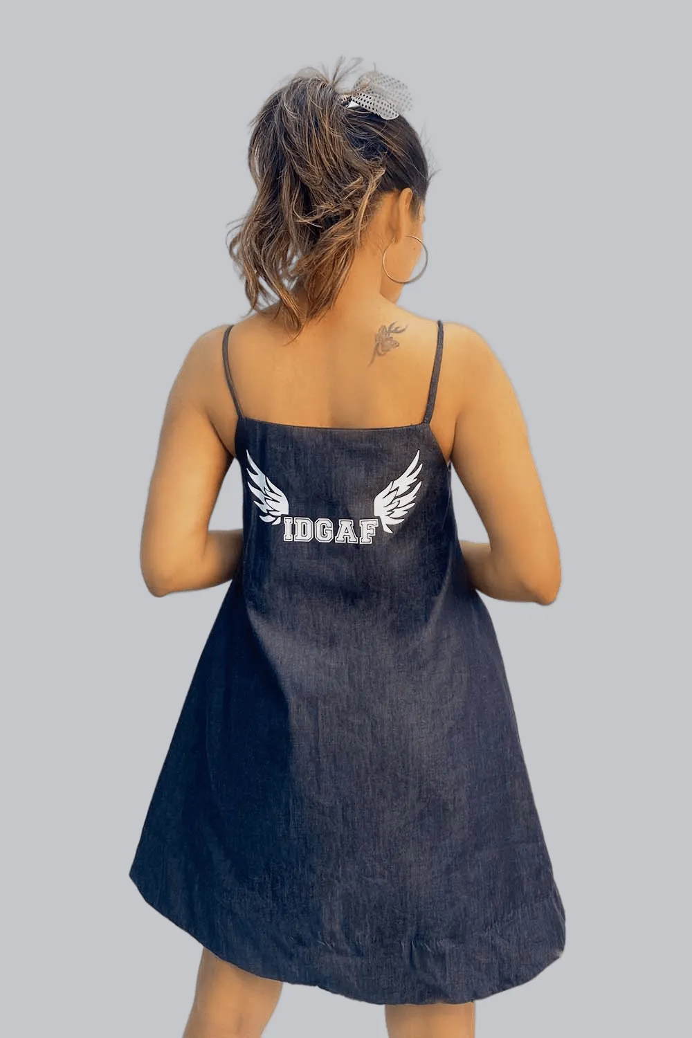 Rock Navy Blue Dress