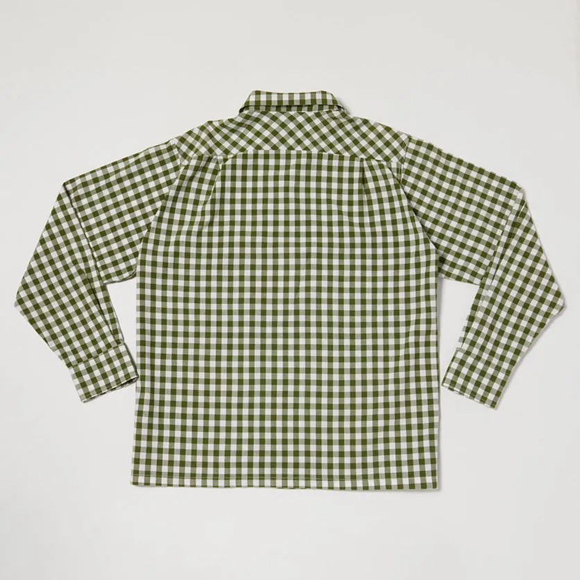 Round Collar Long Sleeve Shirt II (Avocado)