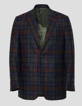 RUST/GREEN/BLUE PLAID SPORT COAT - MTO