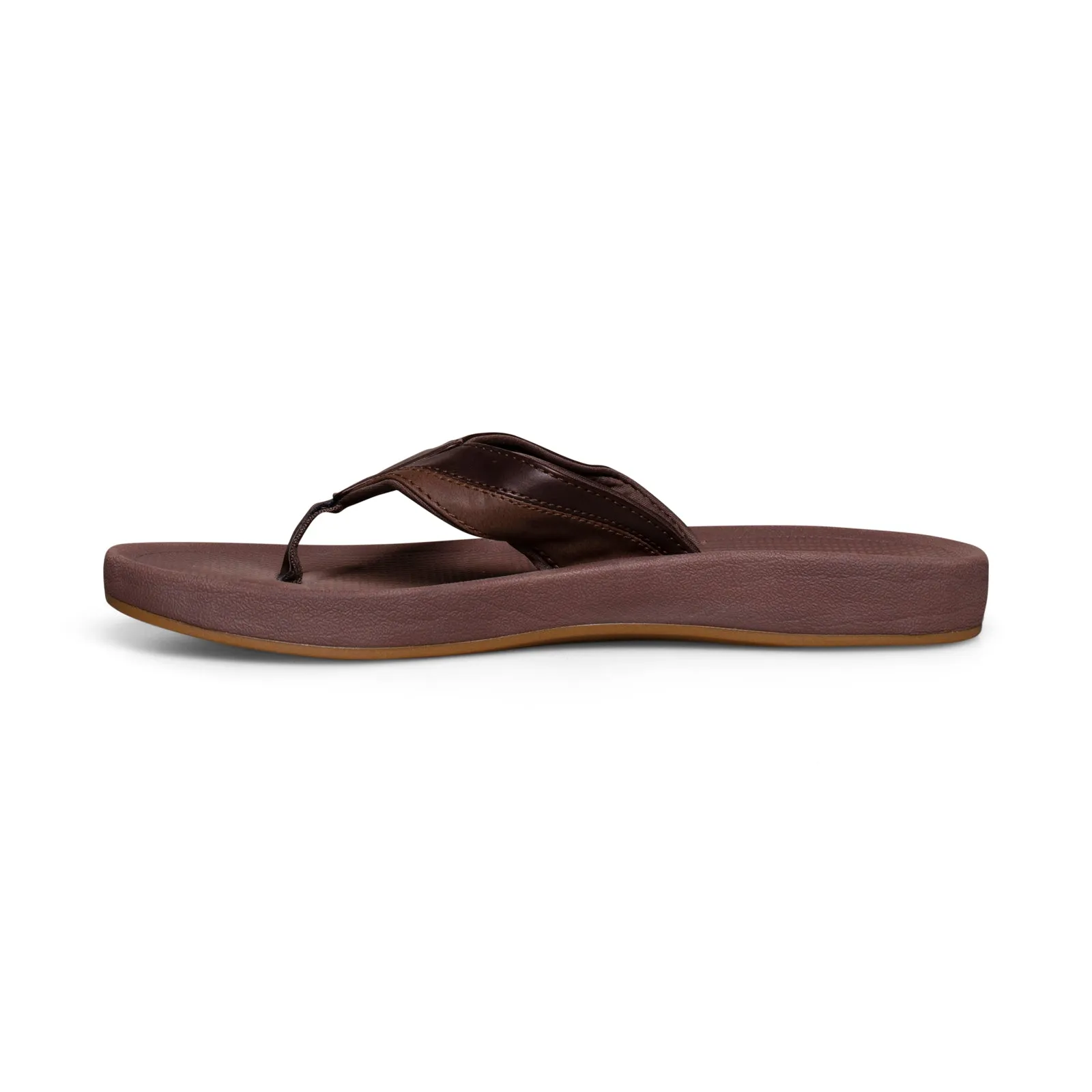 Sanuk Cosmic Seas H2O Brown Flip Flops - Men's