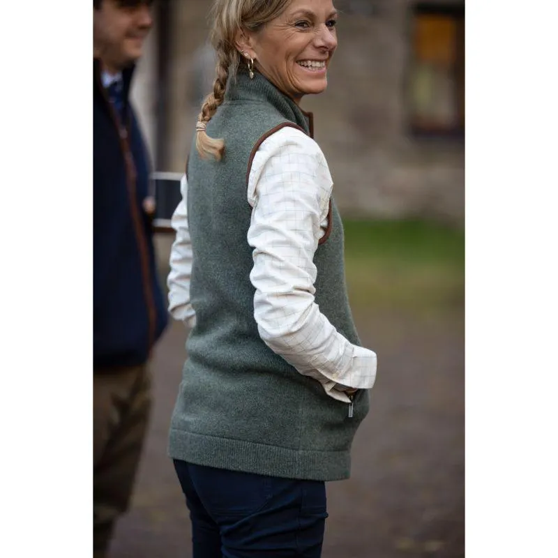 Schoffel Orkney Merino Ladies Gilet - Cedar