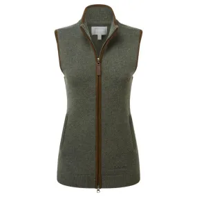 Schoffel Orkney Merino Ladies Gilet - Cedar