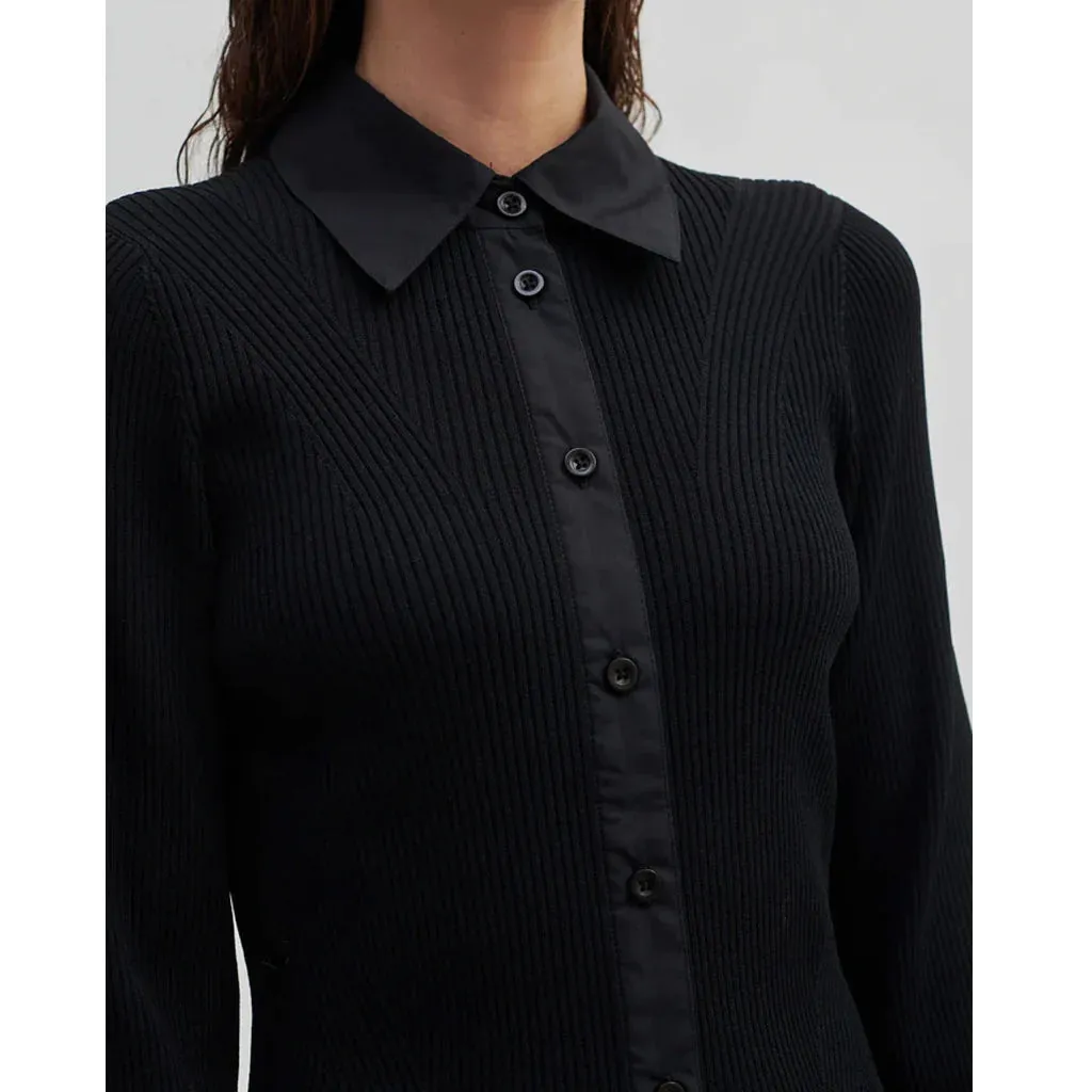 Second Female Polina Collared Knit Shirt