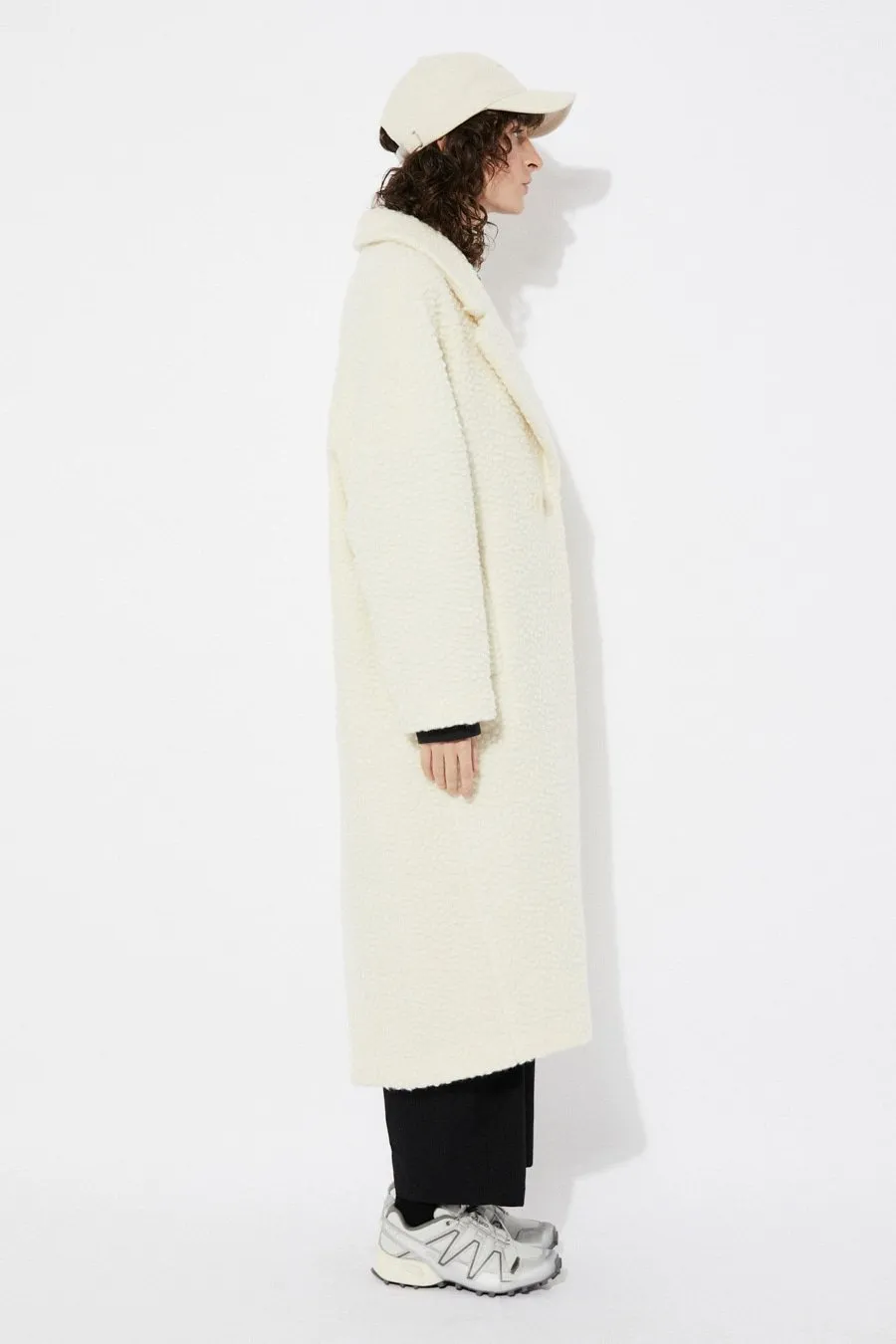 Setut Wool Coat Ice White