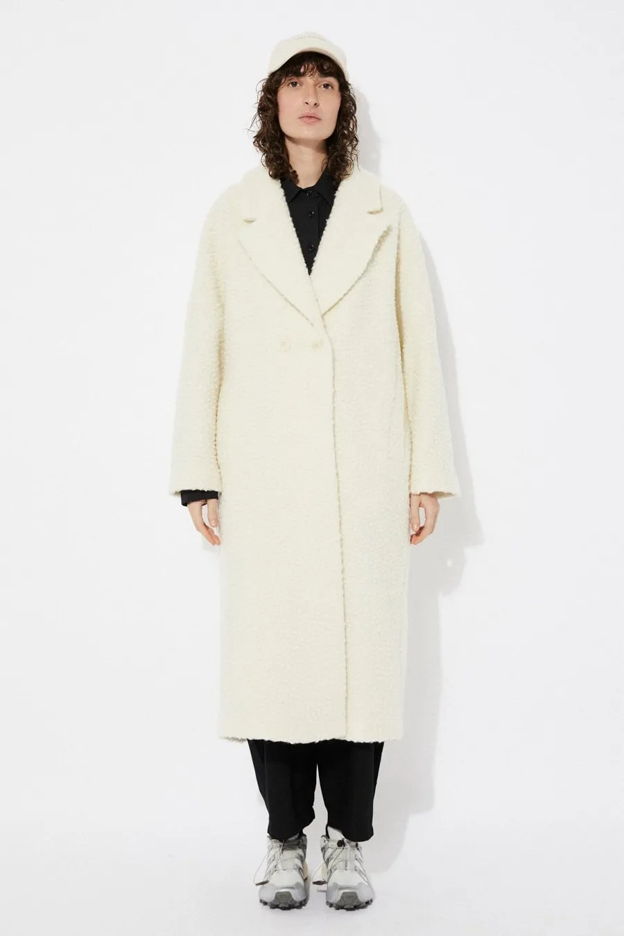 Setut Wool Coat Ice White