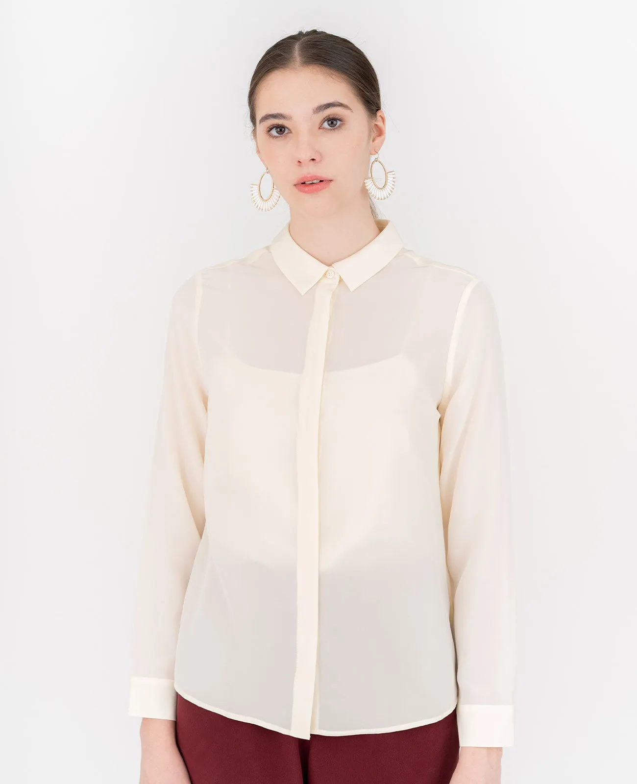 Silk Long Sleeve Shirt