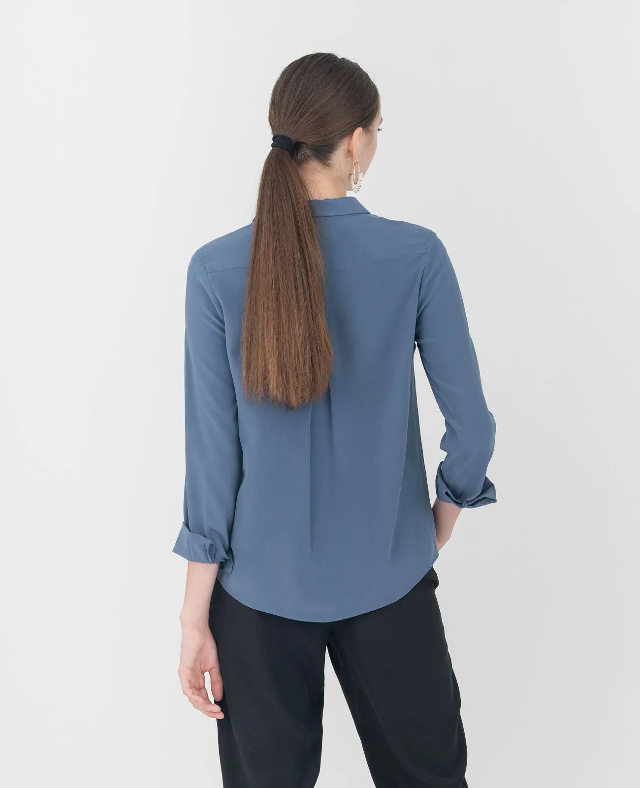 Silk Long Sleeve Shirt