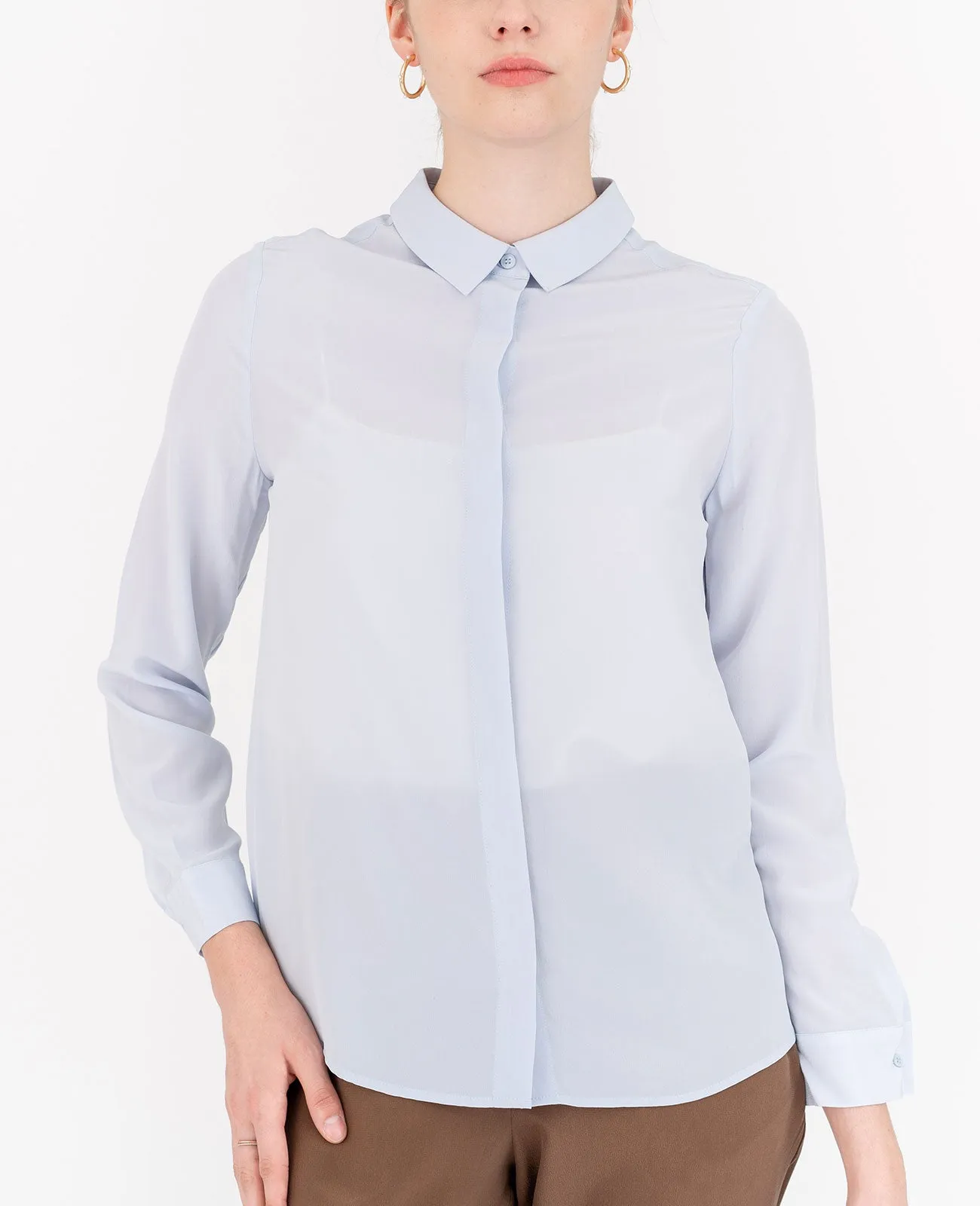 Silk Long Sleeve Shirt