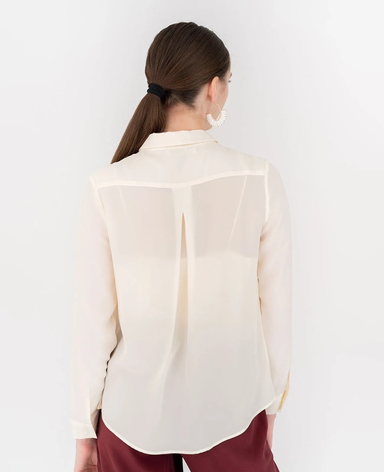 Silk Long Sleeve Shirt