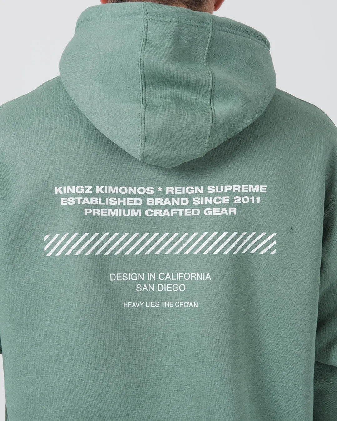 Slant Bar Pullover Hoodie