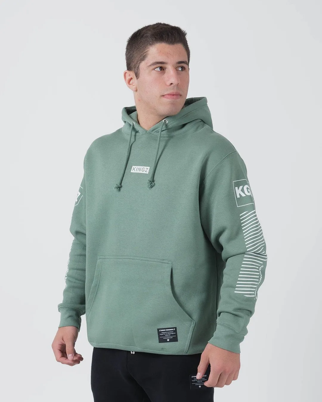 Slant Bar Pullover Hoodie