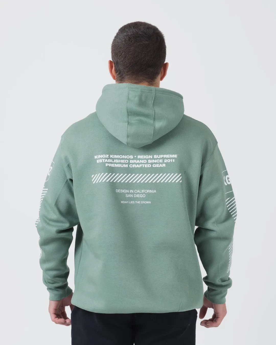 Slant Bar Pullover Hoodie