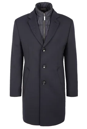 Slim Fitting Wool Coat