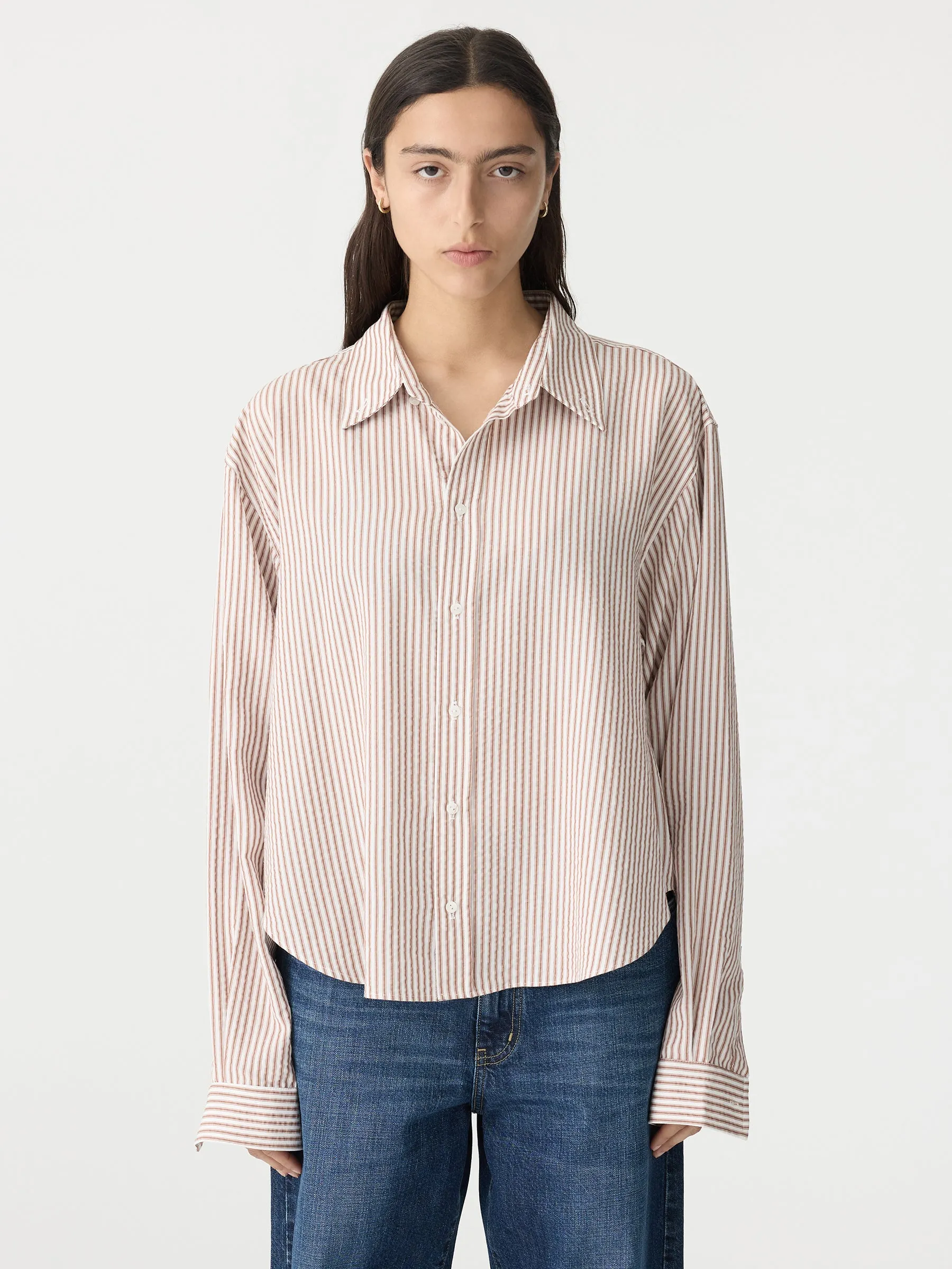 stripe casual classic shirt