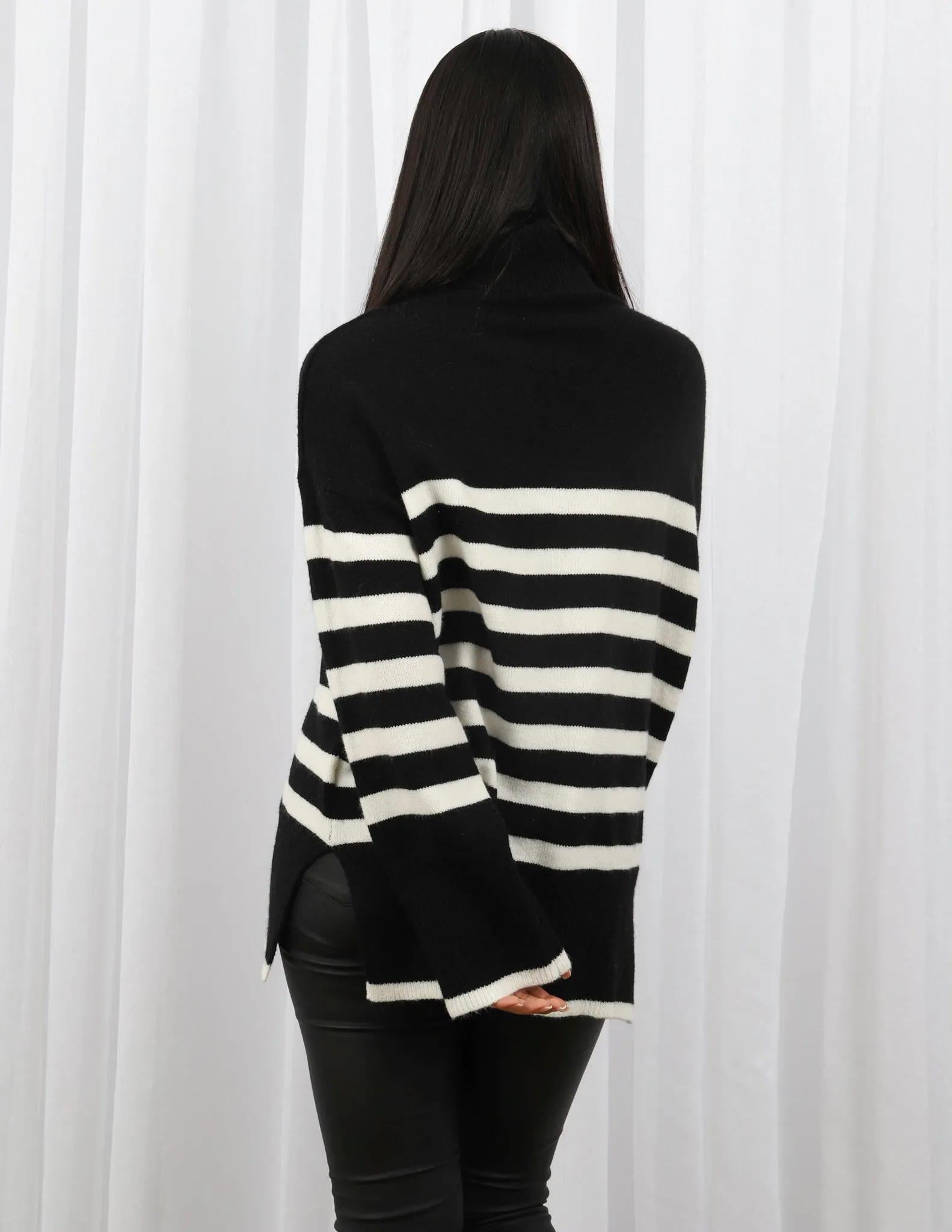 Striped Knit Top