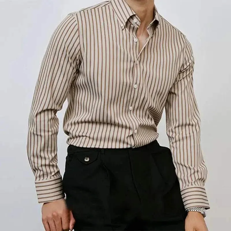 STRIPED SLIM FIT SHIRT