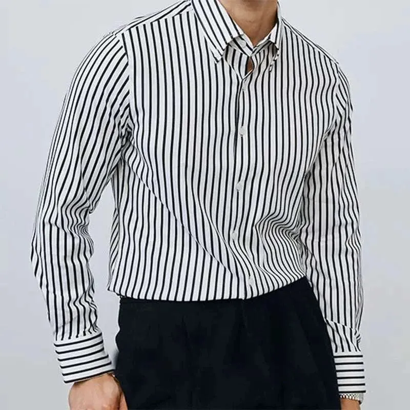 STRIPED SLIM FIT SHIRT