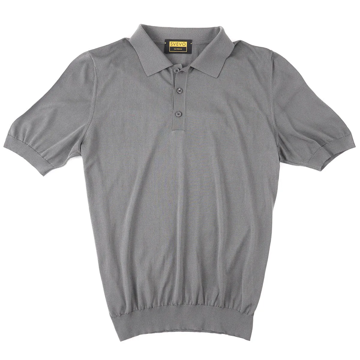 Svevo Superfine Silk Polo Sweater