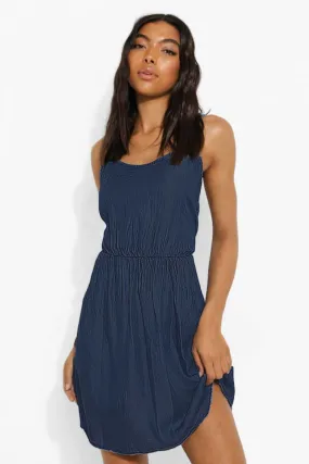 Tall Basic Denim Cami Dress