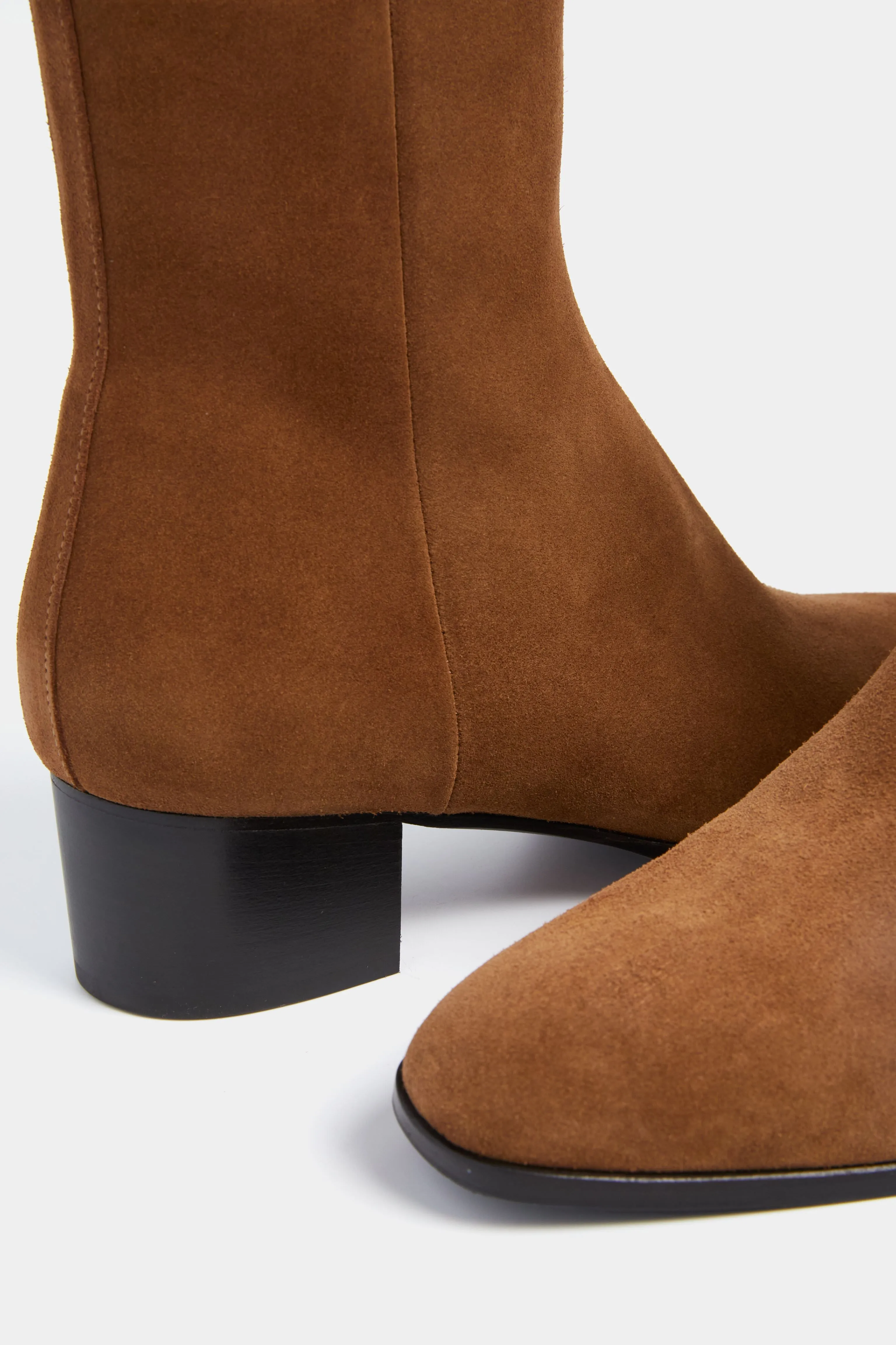 Tan Crosta Leather L'Irrequieta Boots