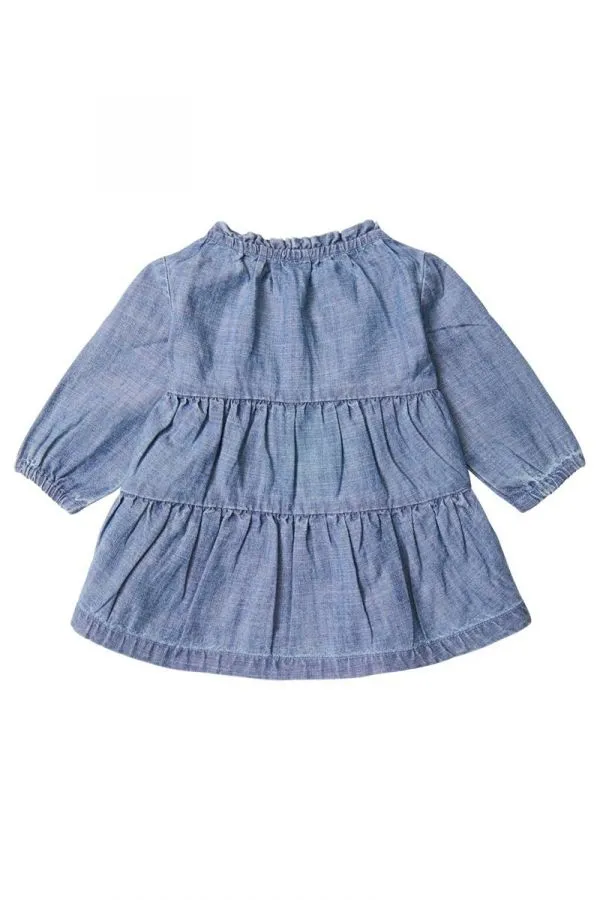 The Cleveland Dress - Light Aged Blue - BABY