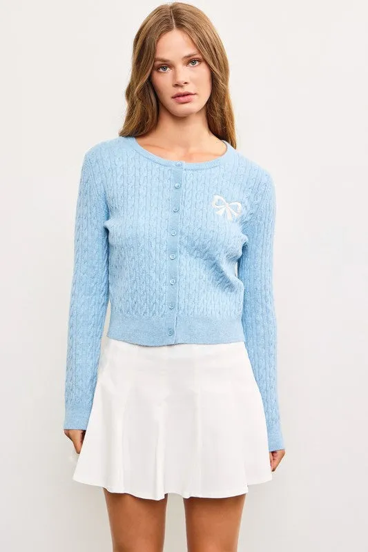 The Domi sweater- Lt Blue