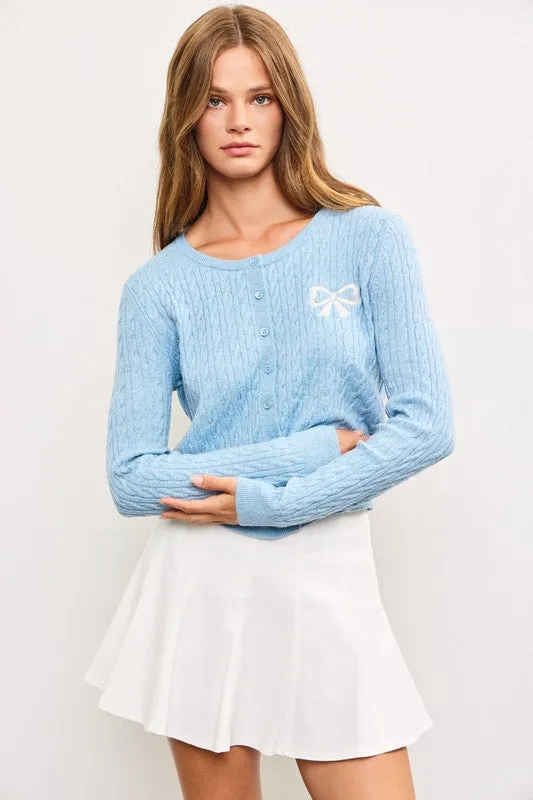 The Domi sweater- Lt Blue