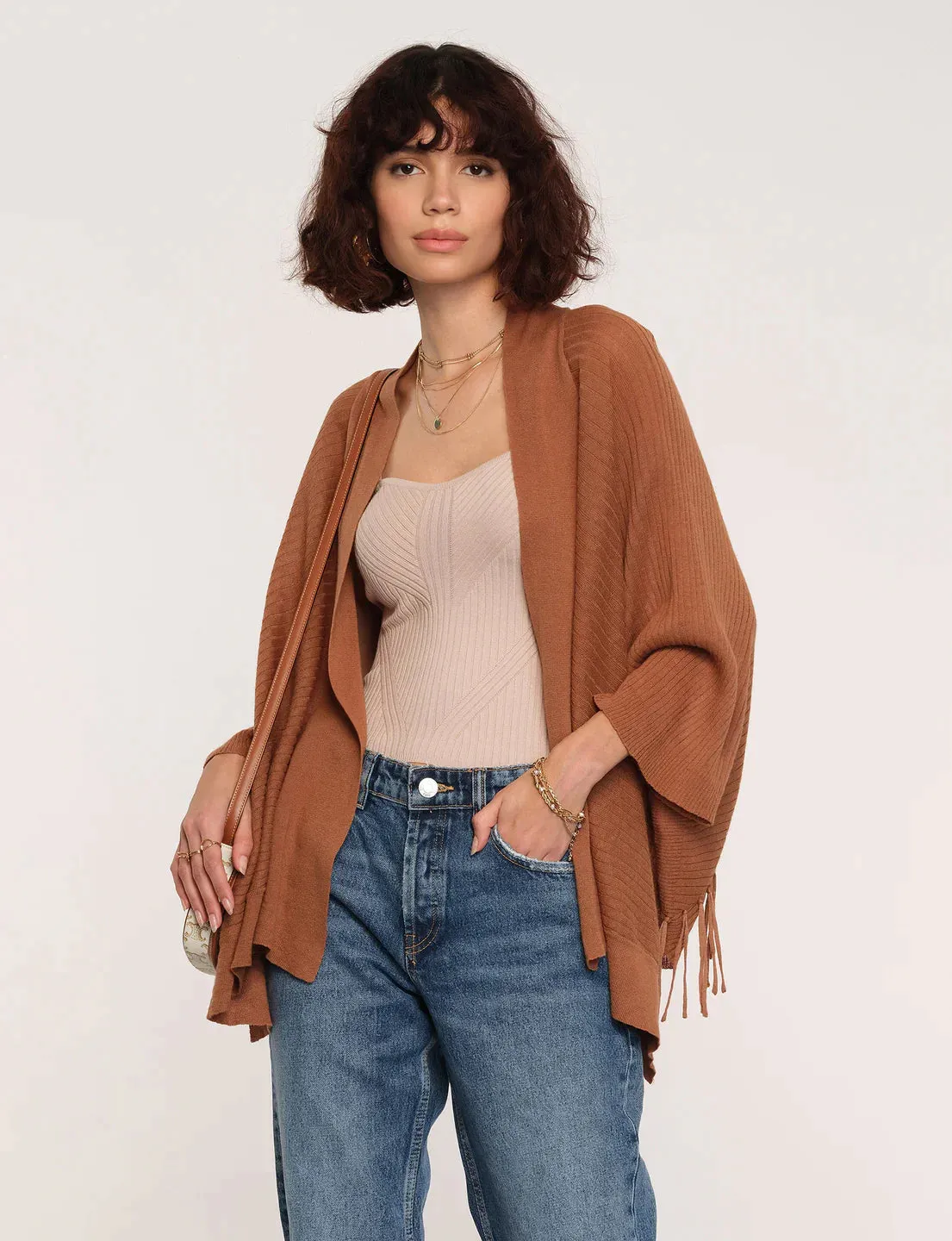 The Positano Cardi by Heartloom - Mocha