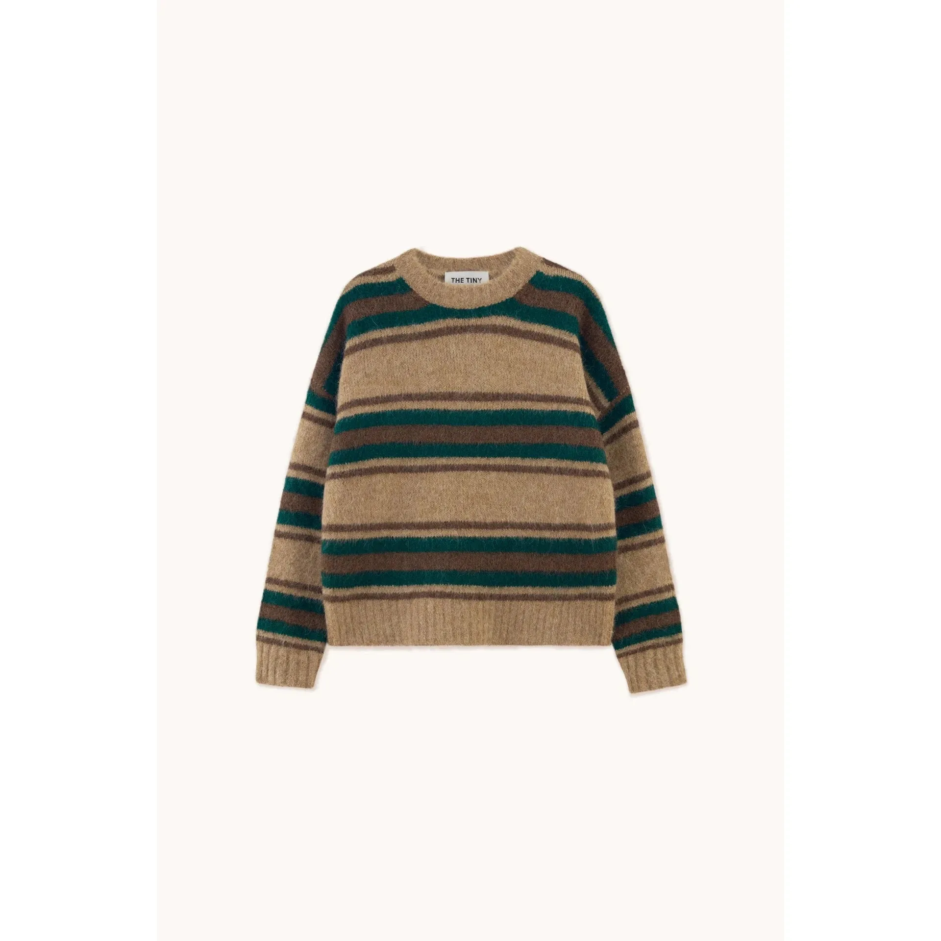 The Tiny Big Sister - Luca striped sweater - ivory