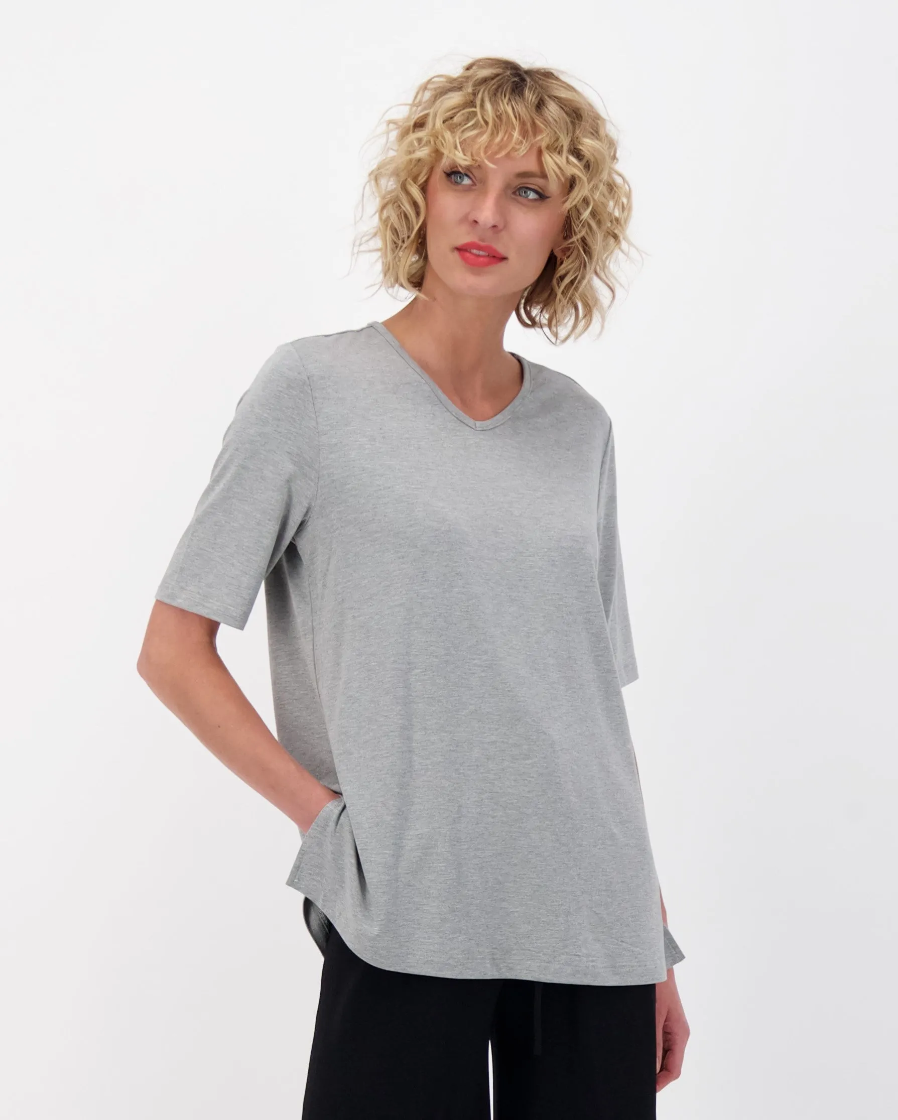 The V-Neck Sleeve Tunic