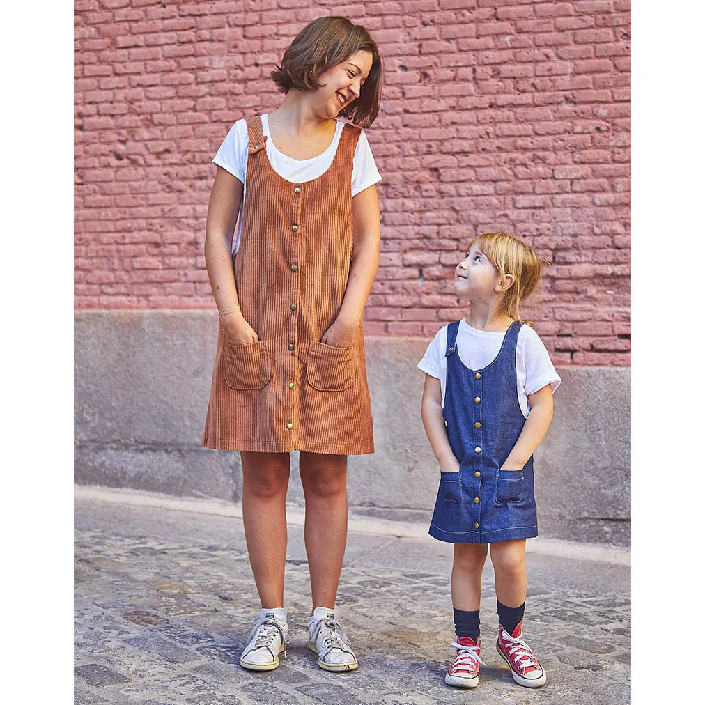 TORONTO Kids - Pinafore Dress - 3/12y - Paper Sewing Pattern