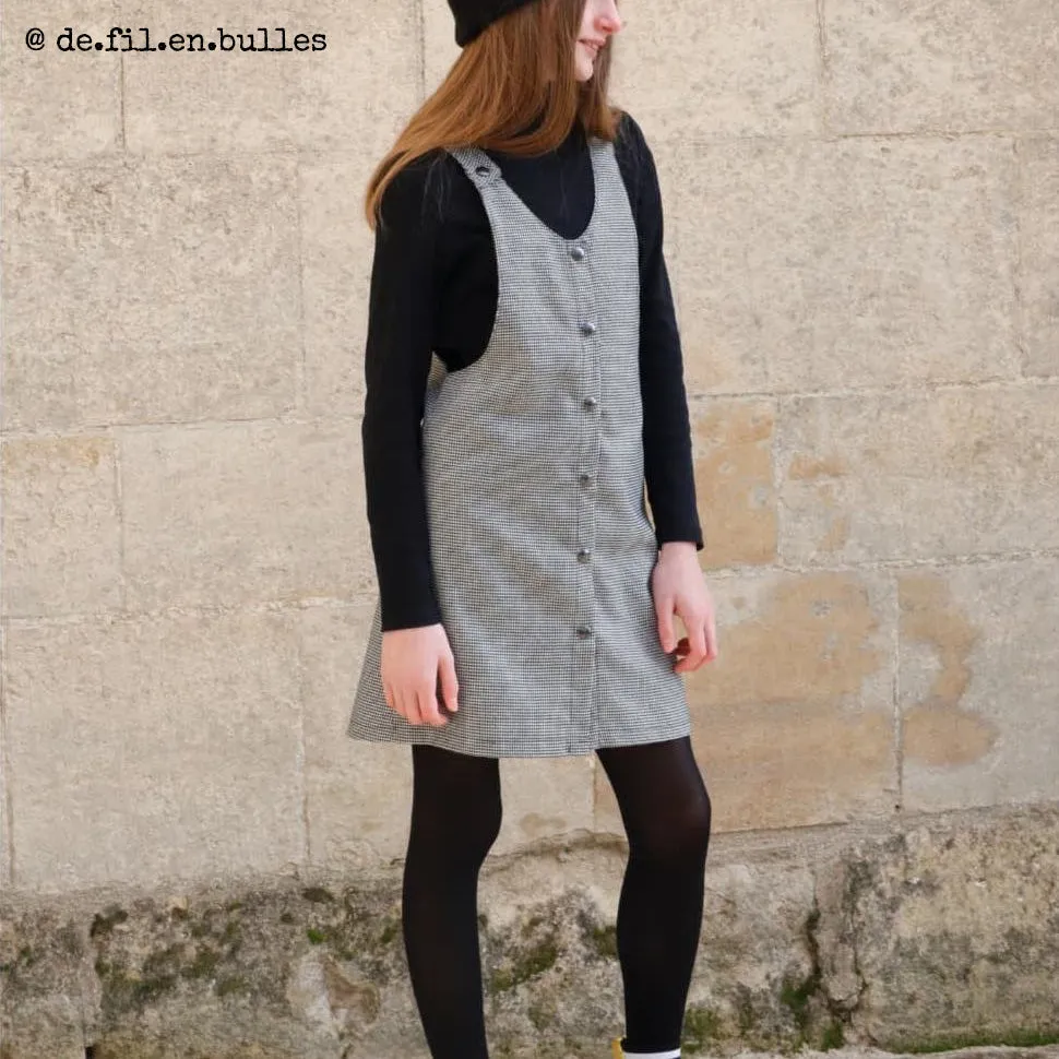 TORONTO Kids - Pinafore Dress - 3/12y - PDF Sewing Pattern