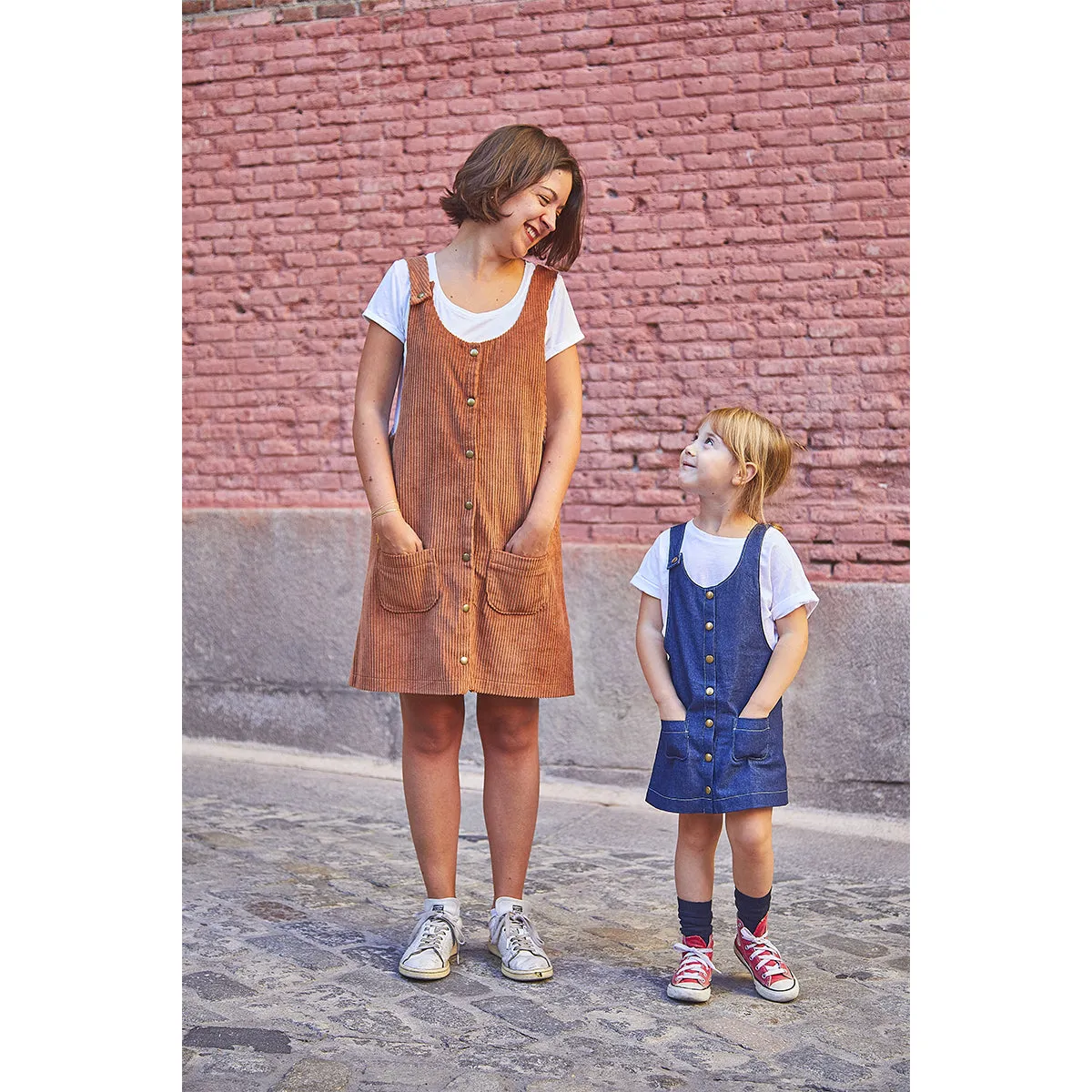 TORONTO - Pinafore Dress - Women 32-52 - Paper Sewing Pattern