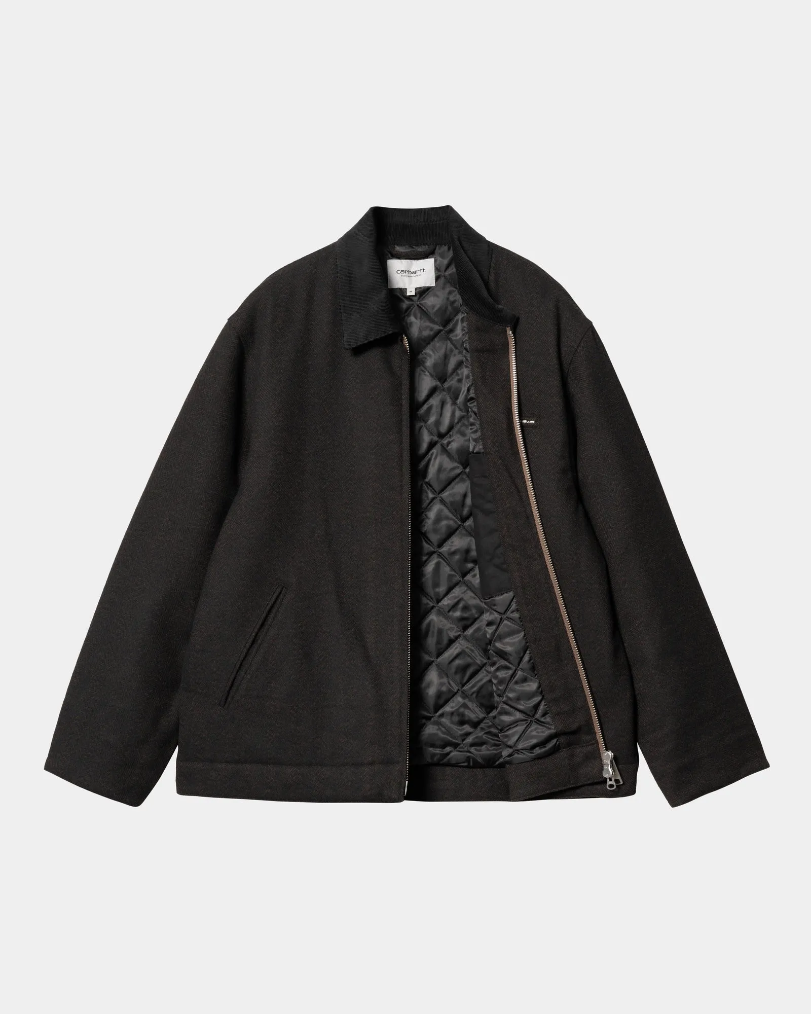 Truman Coat | Chocolate / Black