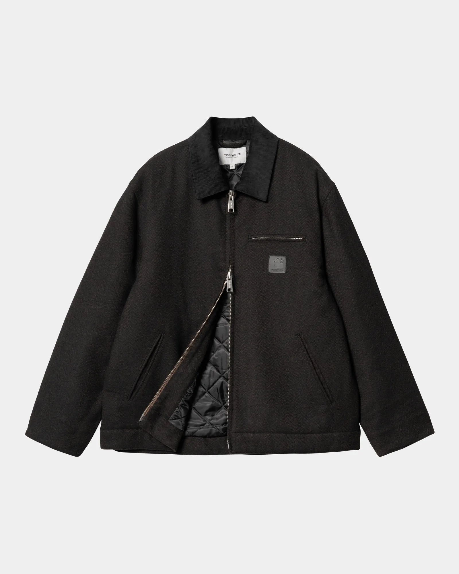 Truman Coat | Chocolate / Black