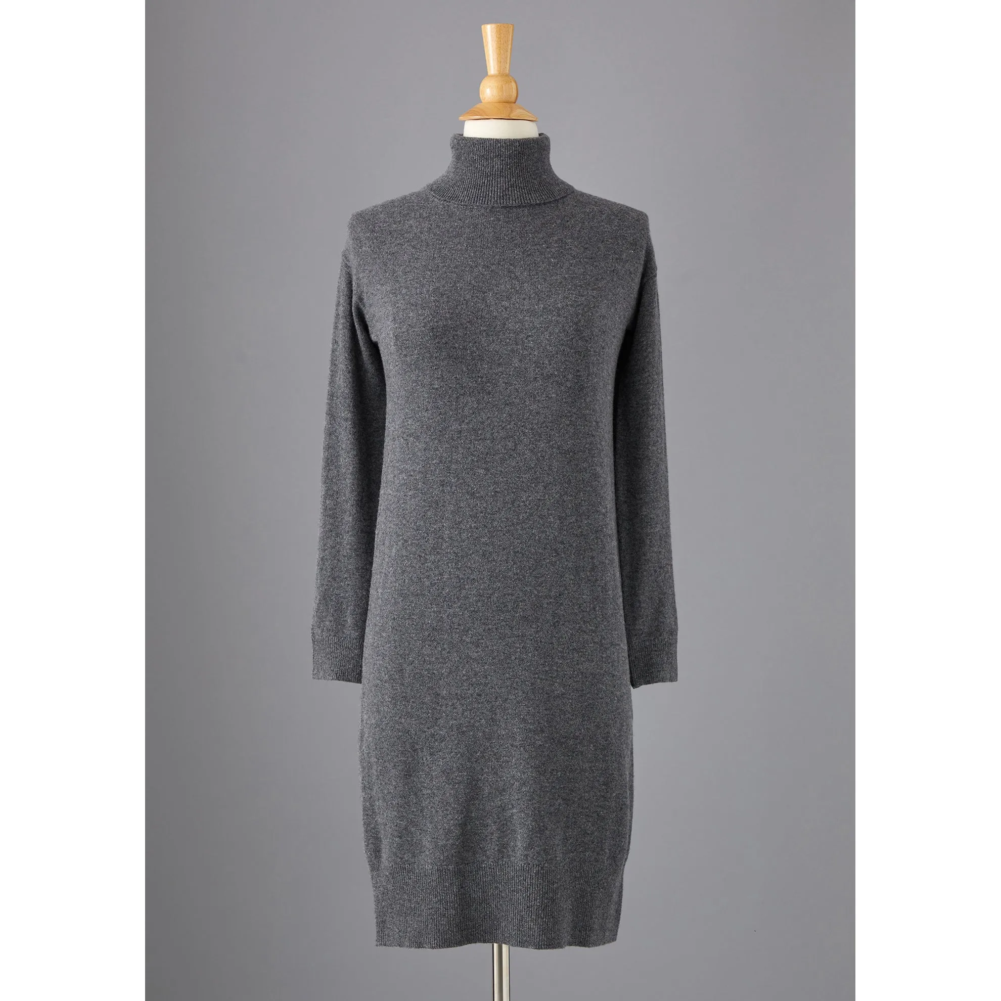 Turtleneck Sweater Dress