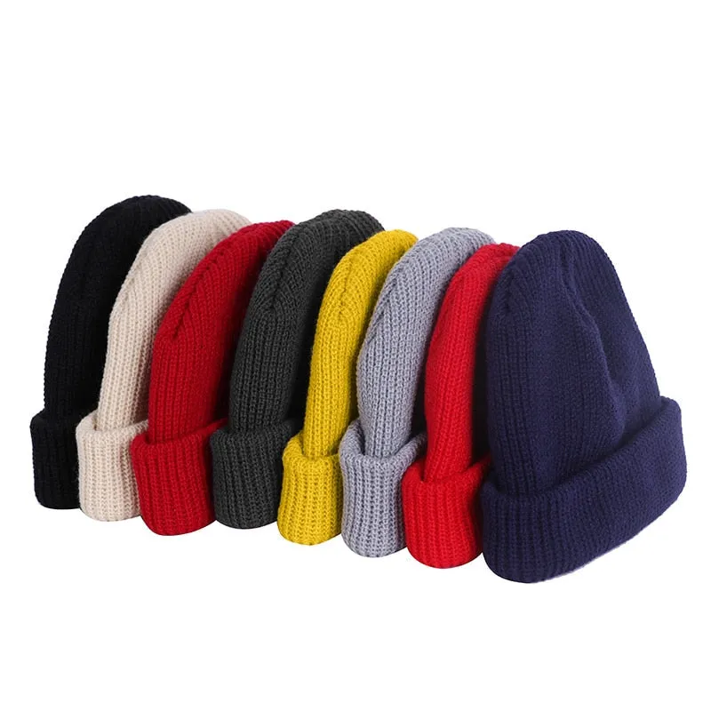 Unisex Winter Warm Knitted skullcap