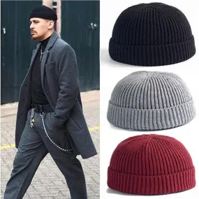 Unisex Winter Warm Knitted skullcap